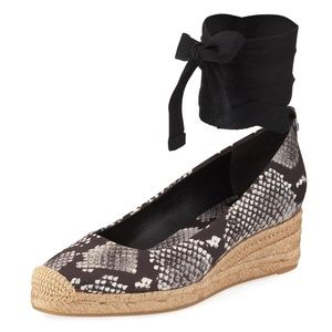 Tory Burch Heather Wedge Espadrilles - NWB